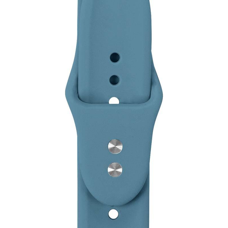 Pasek Crong Sport Liquid Band do Apple Watch 41/40/38 mm, morski